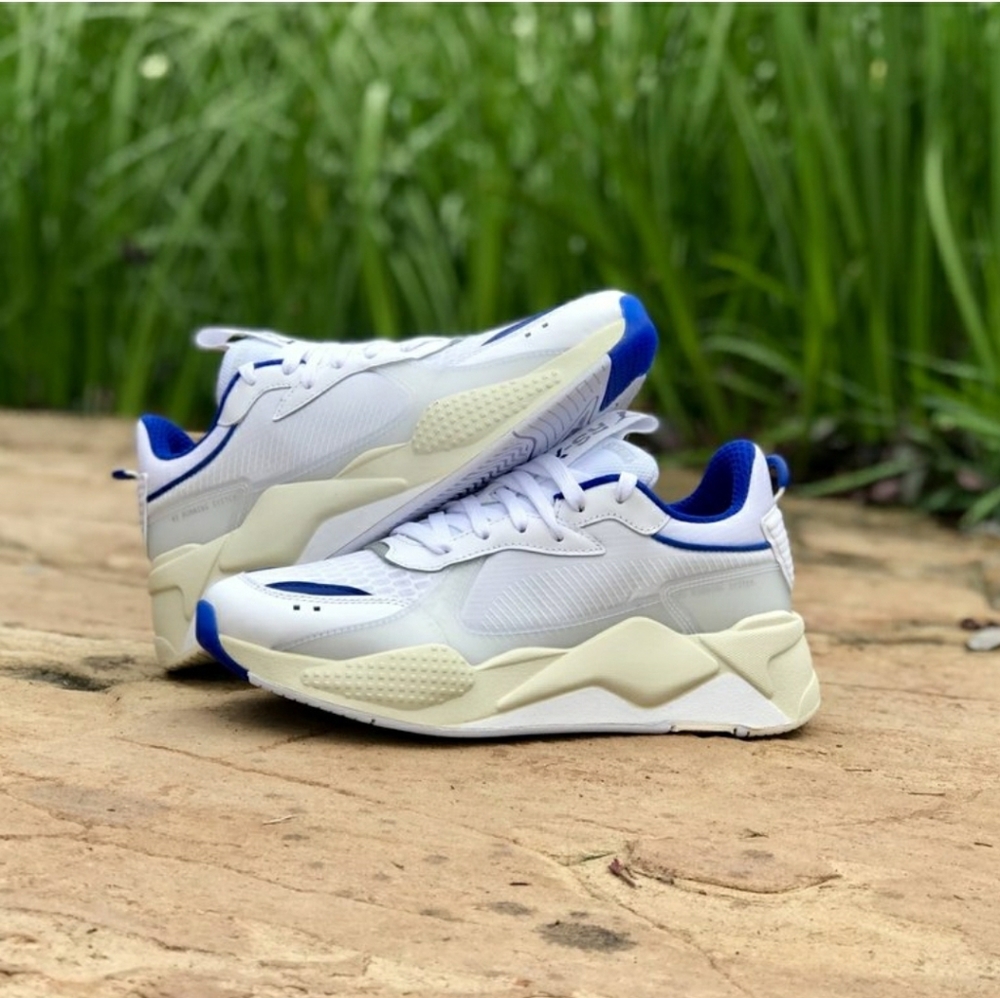 🆕 Puma RS-X Tech Whisper White Sneakers